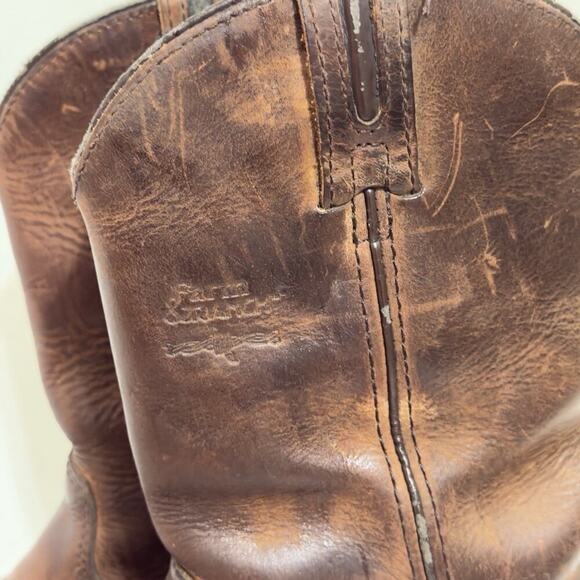 Georgia Boot G3413 Muddog Pull-On Brown Leather Farm & Ranch Work Boots 9M main image 12
